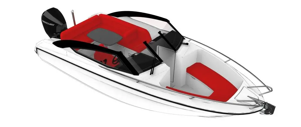 Zeichnung Parker 630 Bowrider