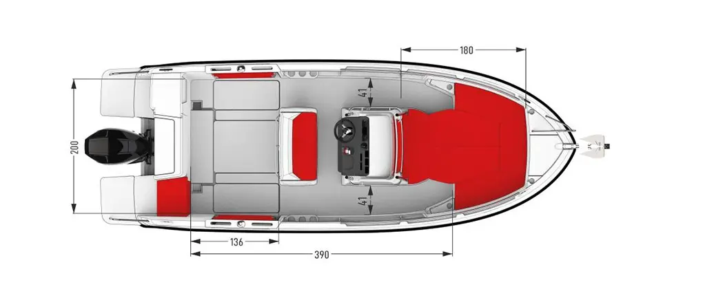 Zeichnung Parker 660 Open