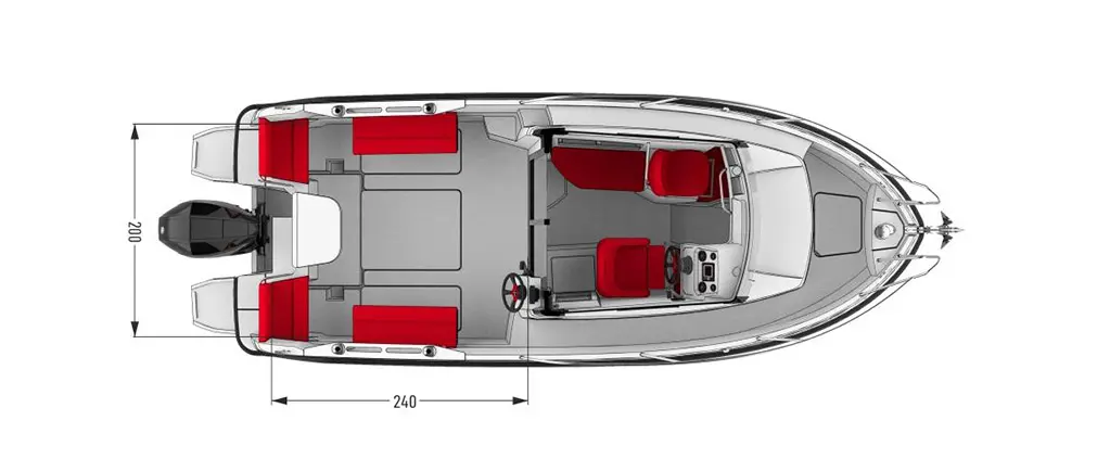 Zeichnung Parker 660 Pilothouse