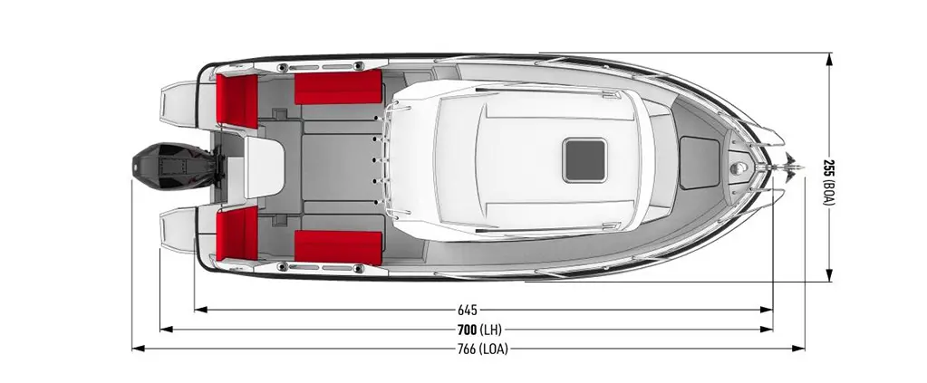 Zeichnung Parker 660 Pilothouse