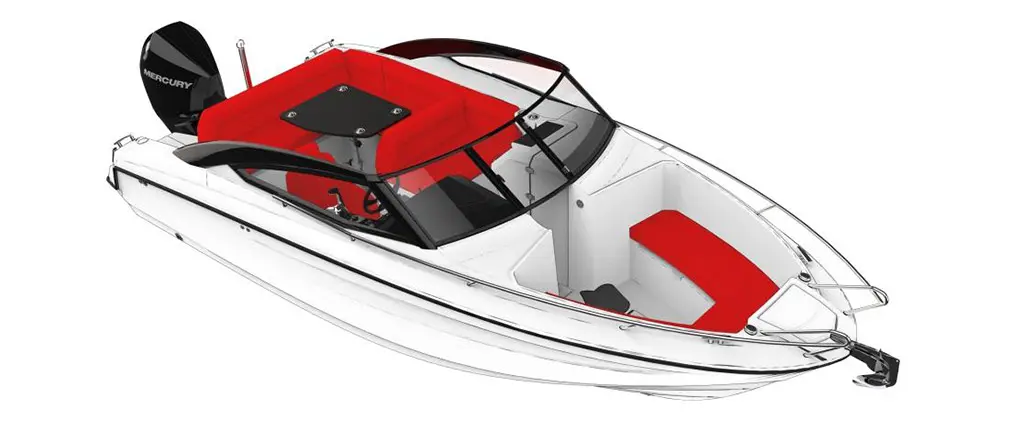 Zeichnung Parker 690 Bowrider