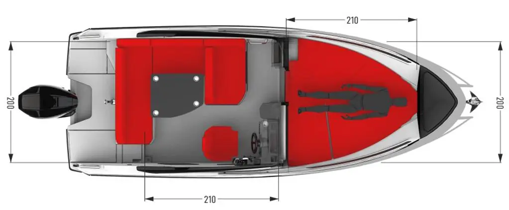 Zeichnung Parker 690 Day Cruiser